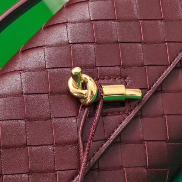 Bottega Veneta Andiamo Clutch Barolo - Original Quality - Image 6