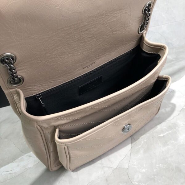 Saint Laurent Niki Medium Shoulder Bag Beige - Original Quality - Image 5