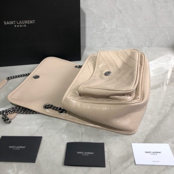 Saint Laurent Niki Medium Shoulder Bag Beige - Original Quality - Image 6