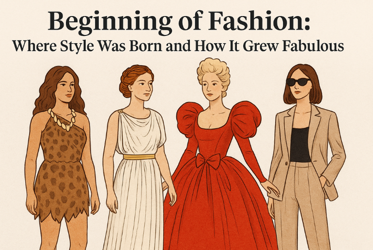 Beginning of Fashion- Where Style Was Born and How It Grew Fabulous