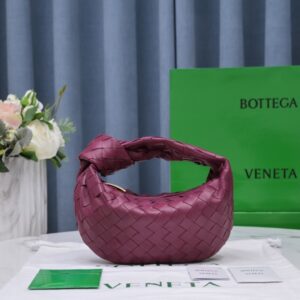 Bottega Veneta Mini Jodie Burgundy - Original Quality