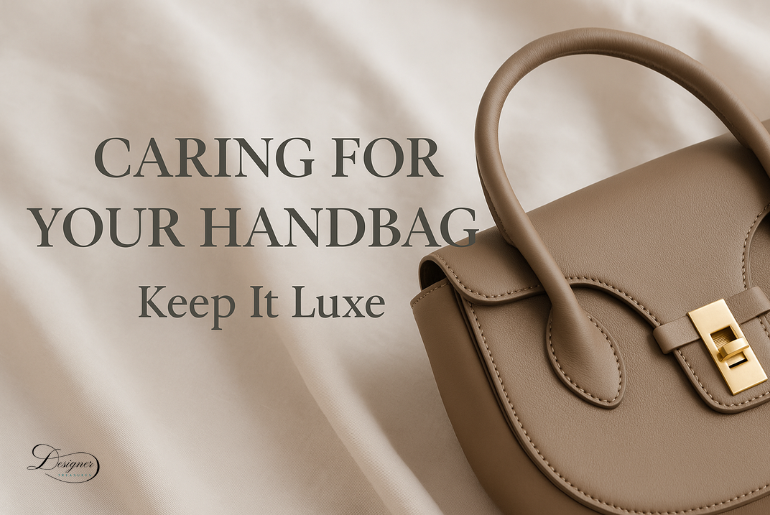 Caring for Your Handbag- Tips to Keep It Looking Luxe
