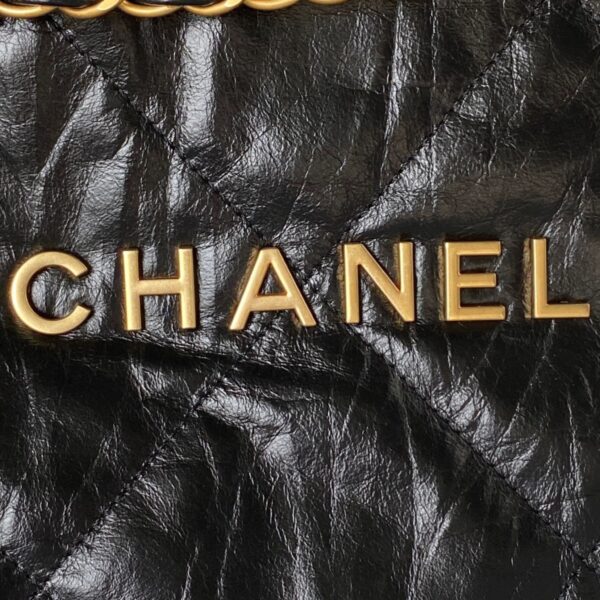 Chanel 22 Small Bag Black - Original Quality - Image 4