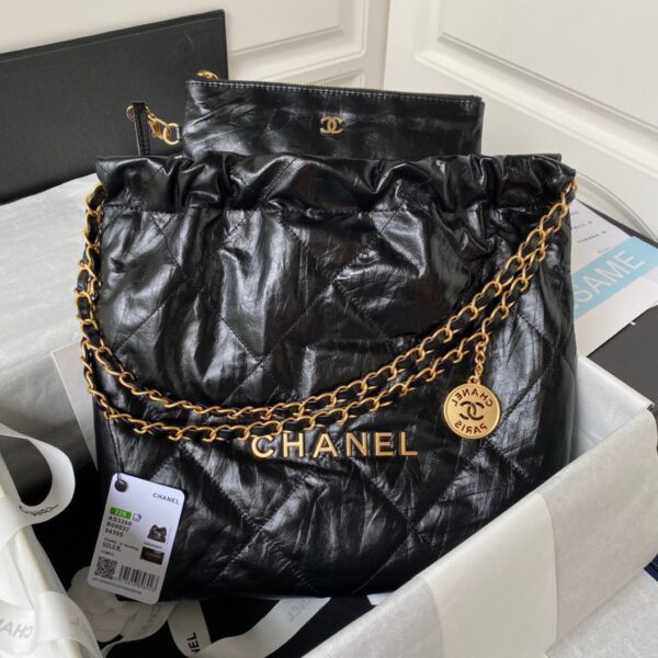 Chanel 22 Small Bag Black - Original Quality