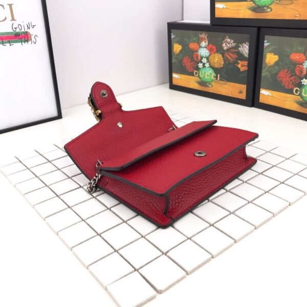 Gucci Dionysus Super Mini Red Leather - Original Quality - Image 6