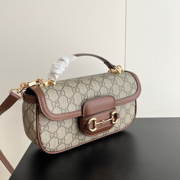 Gucci Horsebit 1955 Small Top Handle Bag - Original Quality - Image 2