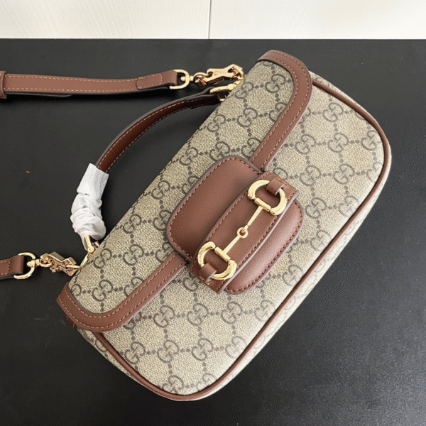 Gucci Horsebit 1955 Small Top Handle Bag - Original Quality - Image 6