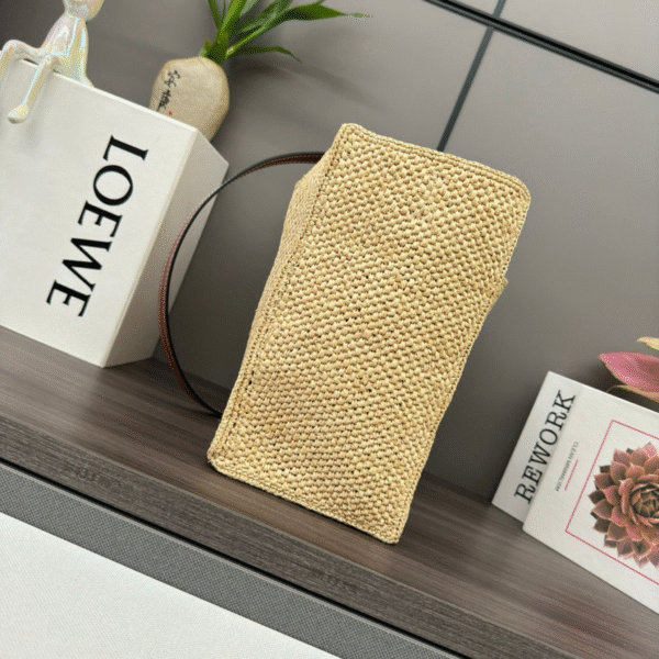 Loewe Font Tote in Raffia - Original Quality - Image 3