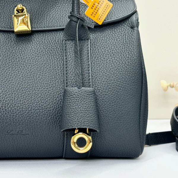 Loro Piana Loom Bag L25 Black - Original Quality - Image 3
