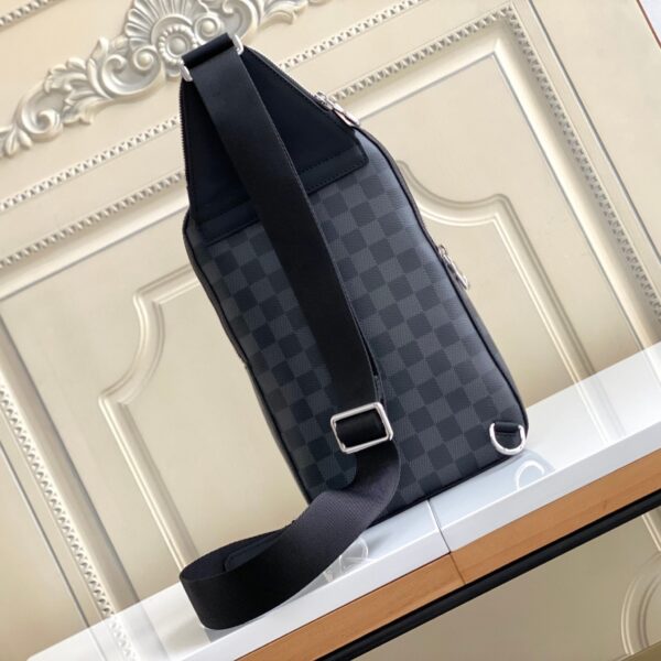LV Avenue Slingbag Damier Graphite Canvas - Original Quality - Image 2