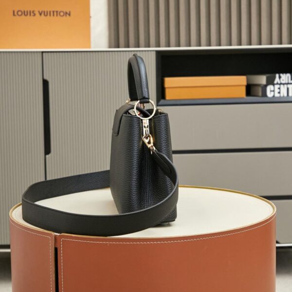 LV Capucines MM Black - Original Quality - Image 3