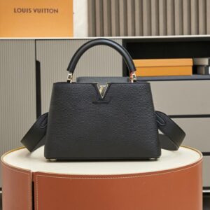 LV Capucines MM Black - Original Quality