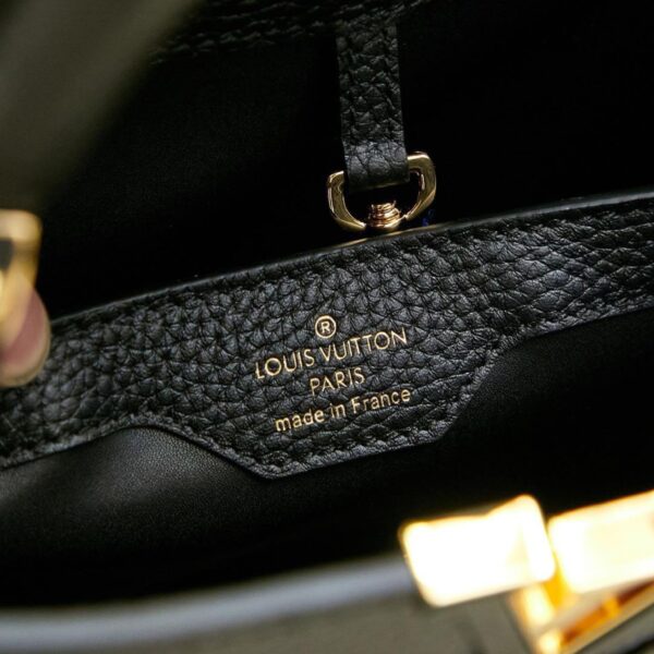 LV Capucines MM Black - Original Quality - Image 9