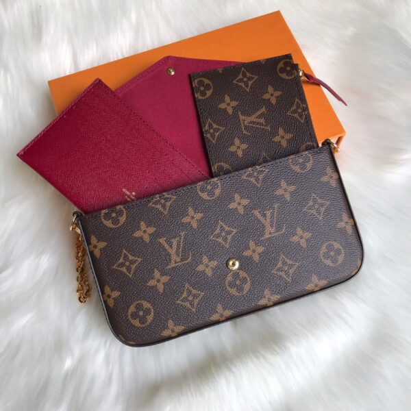 LV Pochette Félicie Monogram Canvas - Original Quality - Image 2