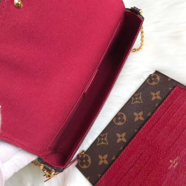 LV Pochette Félicie Monogram Canvas - Original Quality - Image 7