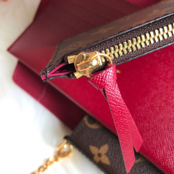 LV Pochette Félicie Monogram Canvas - Original Quality - Image 8