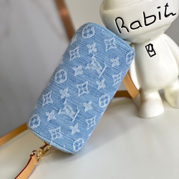 LV Nano Speedy Sky Denim Blue - Original Quality - Image 4
