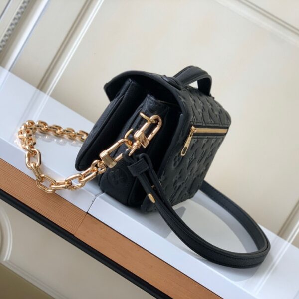 LV Pochette Metis East West Black - Original Quality - Image 3