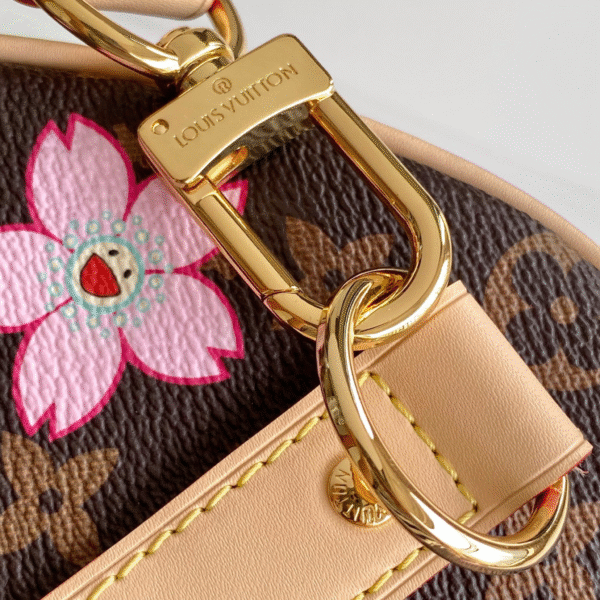 LV x TM Keepall Bandoulière 45 Sakura Bloom Edition - Original Quality - Image 6
