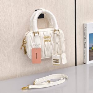 Miu Miu Arcadie Matelasse Nappa Leather Bag - Original Quality