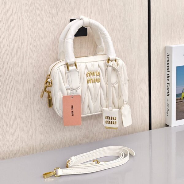 Miu Miu Arcadie Matelasse Nappa Leather Bag - Original Quality
