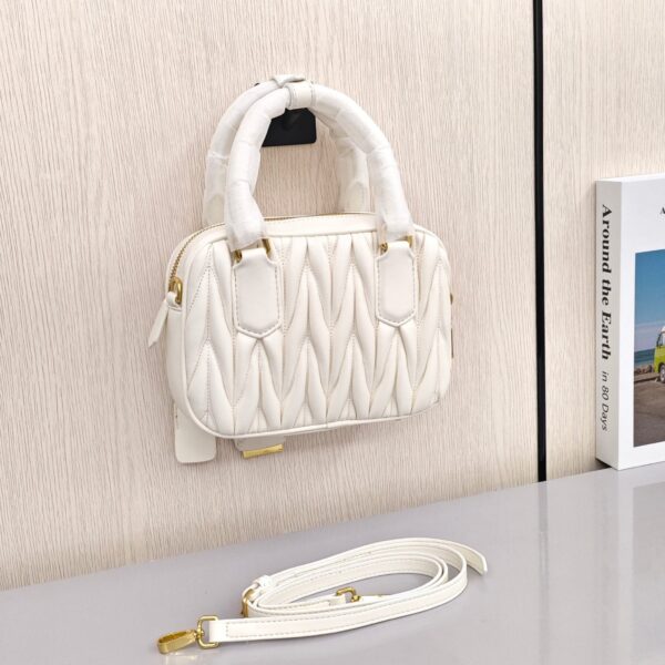 Miu Miu Arcadie Matelasse Nappa Leather Bag - Original Quality - Image 2