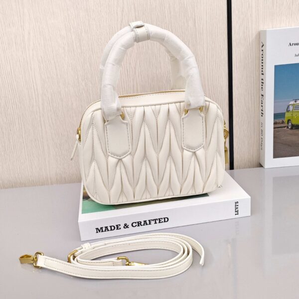 Miu Miu Arcadie Matelasse Nappa Leather Bag - Original Quality - Image 4