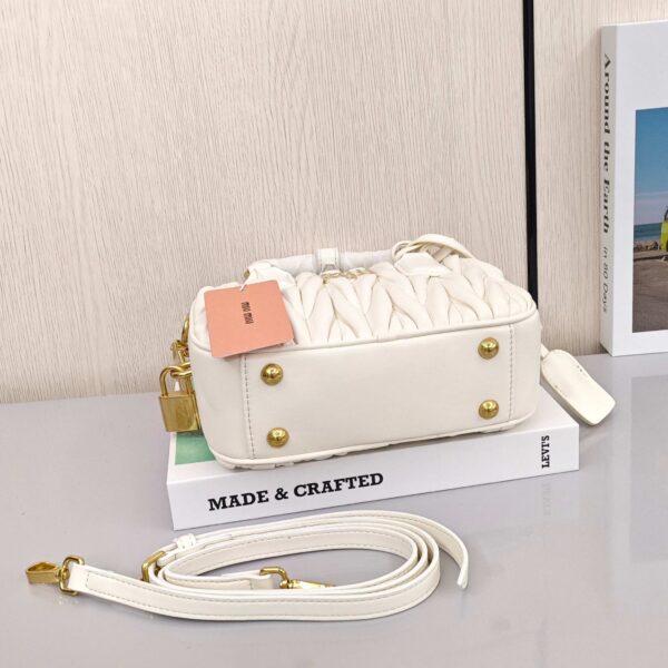 Miu Miu Arcadie Matelasse Nappa Leather Bag - Original Quality - Image 5