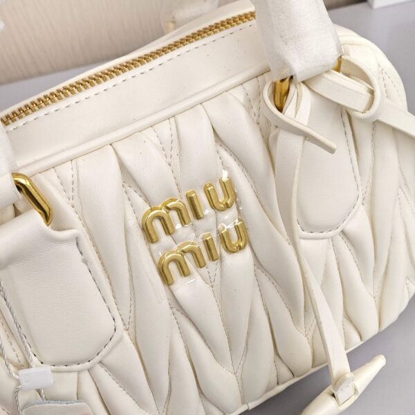 Miu Miu Arcadie Matelasse Nappa Leather Bag - Original Quality - Image 6