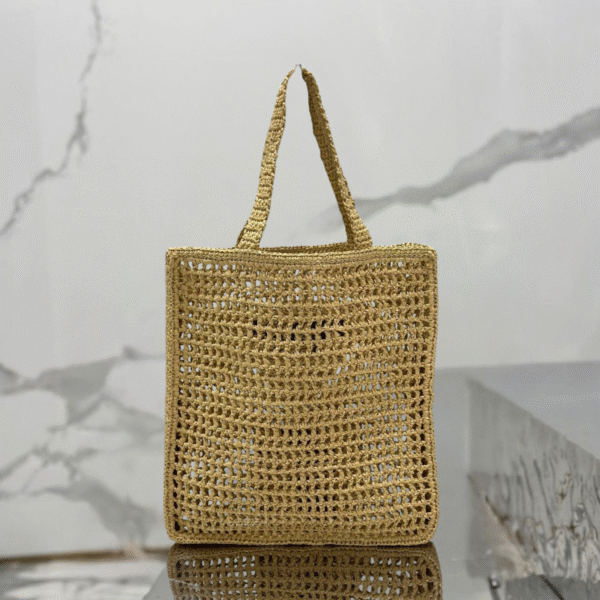 Prada Crochet Tote Bag - Original Quality - Image 2