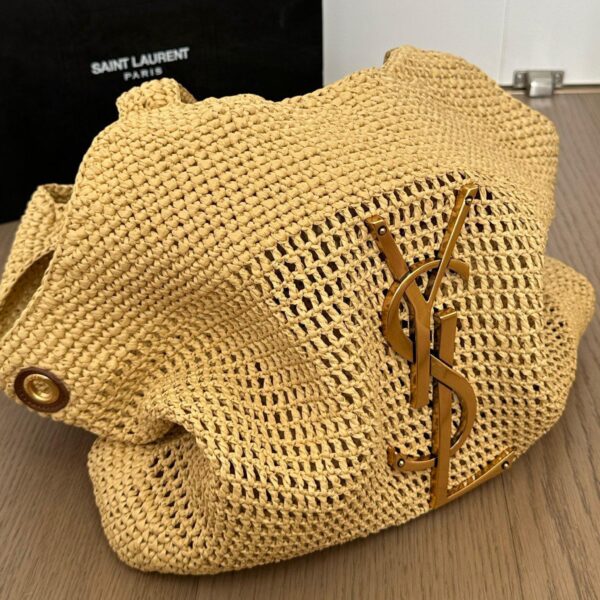 Saint Laurent Icare in Raffia  - Original Quality - Image 2