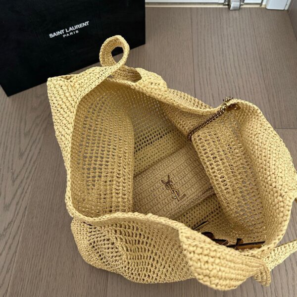 Saint Laurent Icare in Raffia  - Original Quality - Image 5