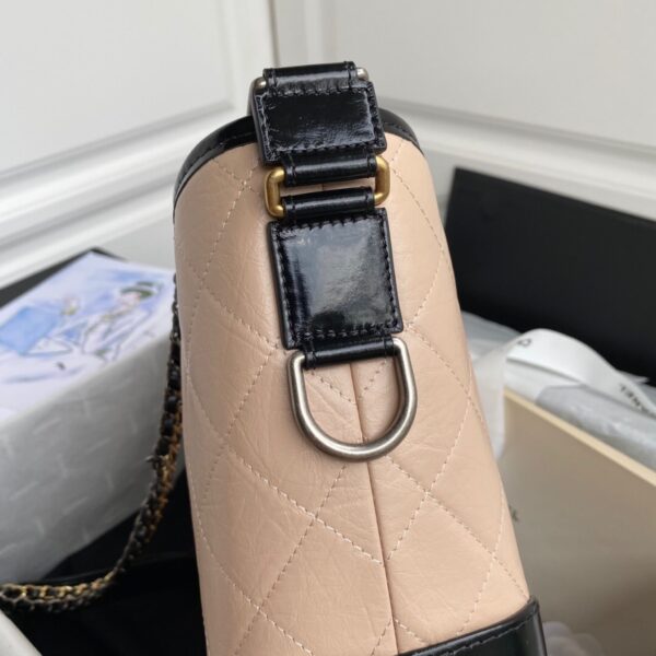 Chanel Gabrielle Hobo Bag Large Beige & Black - Original Quality - Image 3