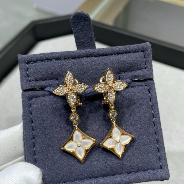 Louis Vuitton Color Blossom M Star Multi-Motif Earrings - Original Quality - Image 2
