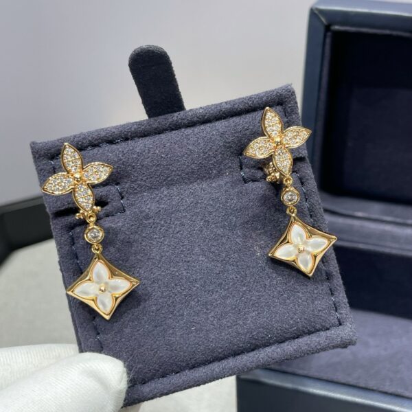 Louis Vuitton Color Blossom M Star Multi-Motif Earrings - Original Quality - Image 3