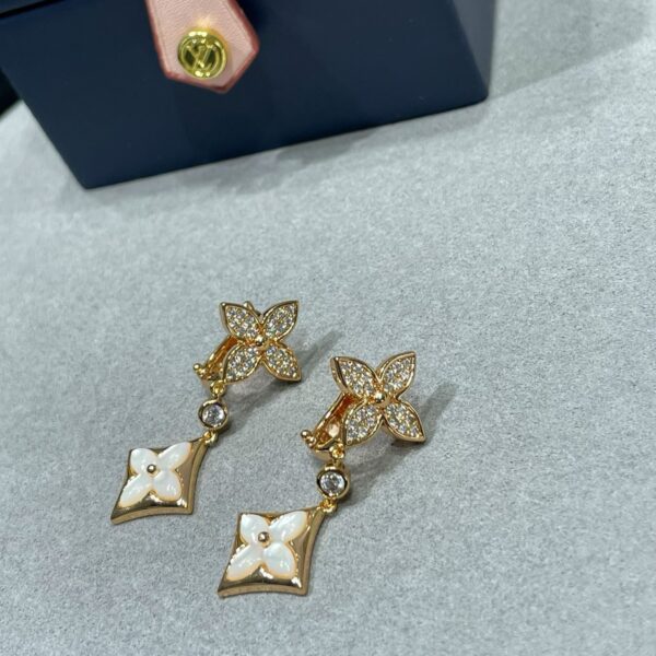 Louis Vuitton Color Blossom M Star Multi-Motif Earrings - Original Quality - Image 4