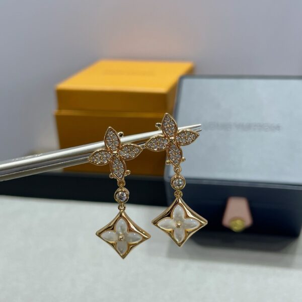 Louis Vuitton Color Blossom M Star Multi-Motif Earrings - Original Quality - Image 5