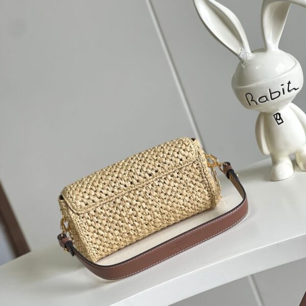 LV Twist West Raffia Bag - Original Quality - Image 3