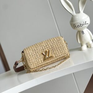 LV Twist West Raffia Bag - Original Quality