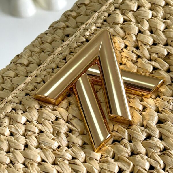 LV Twist West Raffia Bag - Original Quality - Image 6