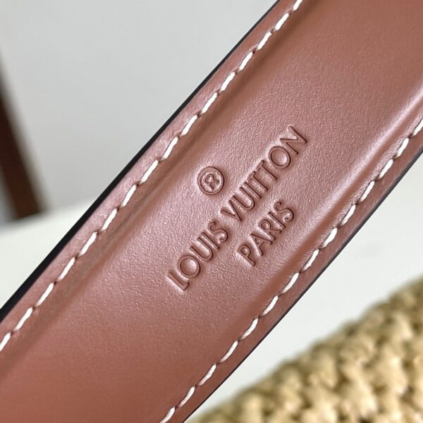 LV Twist West Raffia Bag - Original Quality - Image 8