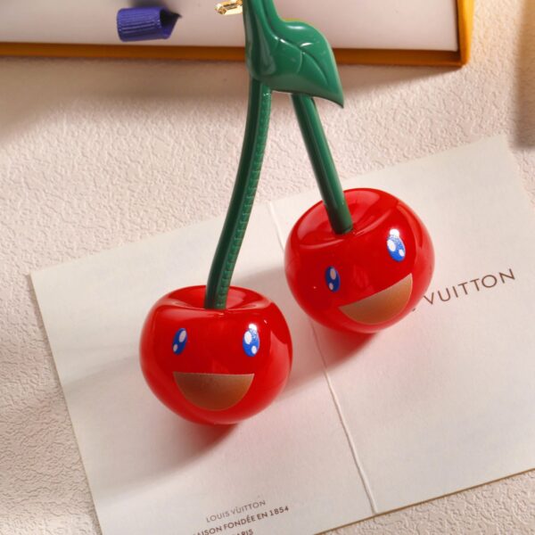 LV x TM Cerise Bag Charm - Original Quality - Image 4