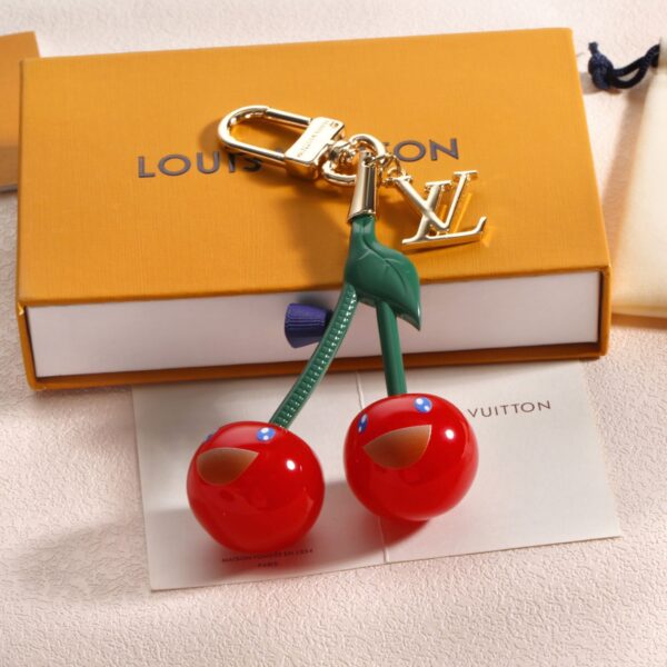 LV x TM Cerise Bag Charm - Original Quality - Image 9