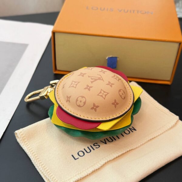 Louis Vuitton Burger Bag Charm Monogram - Original Quality - Image 2