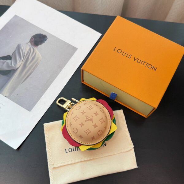Louis Vuitton Burger Bag Charm Monogram - Original Quality - Image 3