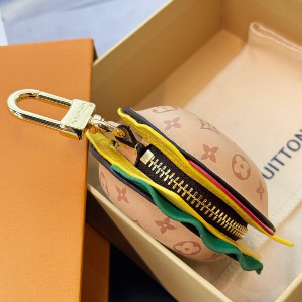 Louis Vuitton Burger Bag Charm Monogram - Original Quality - Image 7