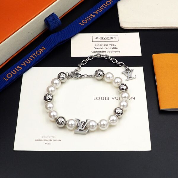 Louis Vuitton Pearls Fusion Bracelet - Original Quality - Image 8