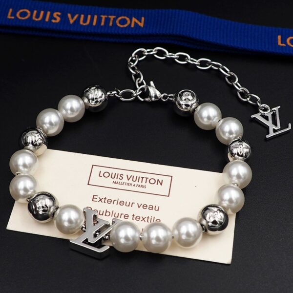 Louis Vuitton Pearls Fusion Bracelet - Original Quality - Image 6