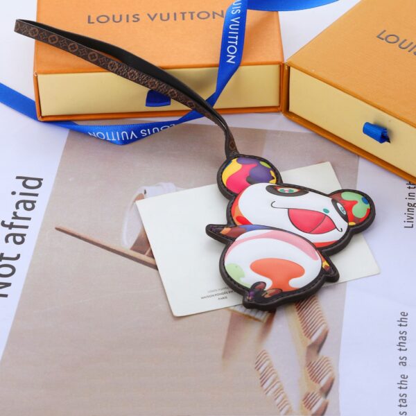 LV x TM Superflat Panda Bag Charm - Original Quality - Image 2