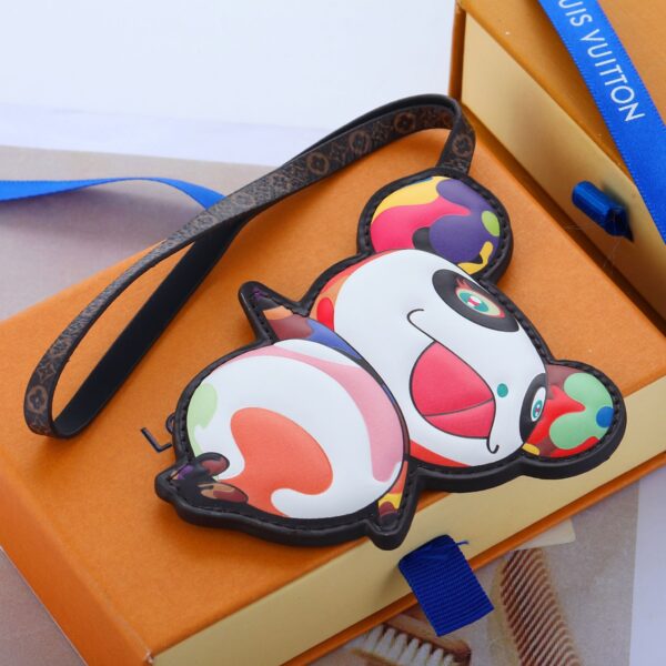LV x TM Superflat Panda Bag Charm - Original Quality - Image 6